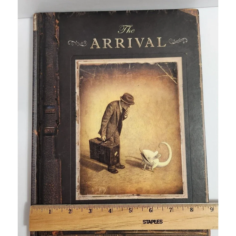 The Arrival by Shaun Tan (English) Hardcover Book